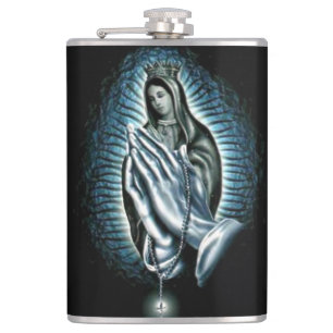Flasques Sainte Vierge Marie - Priez le Rosaire