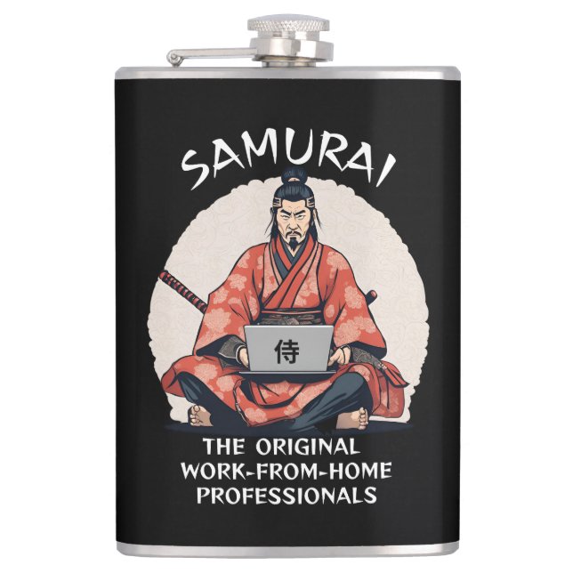 Flasques Samurai : Le travail original des professionnels d (Devant)