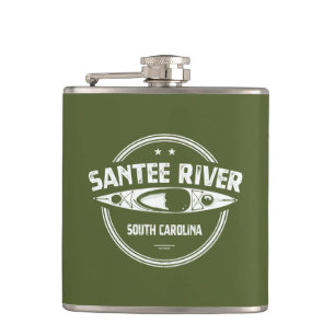 Flasques Santee River Caroline du Sud Kayaking