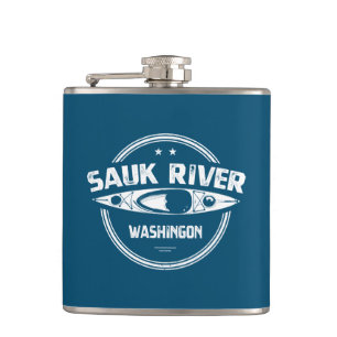 Flasques Sauk River Washington Kayak