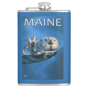 Flasques Scène de loutre de MaineSea