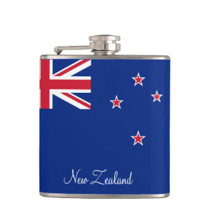 Flasques Seeland Flag & Voyage Nouvelle-Zélande/fans sport