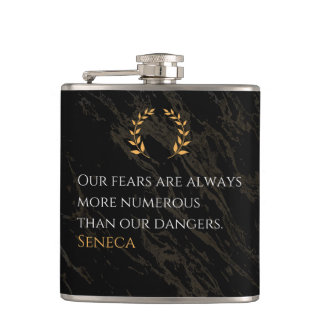Flasques Seneca's Insight : Les peurs comparées aux dangers