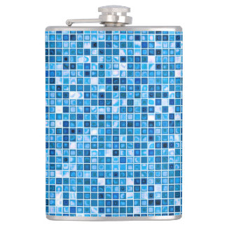 Flasques Shades of Blue 'Watery' Mosaic Tiles Pattern