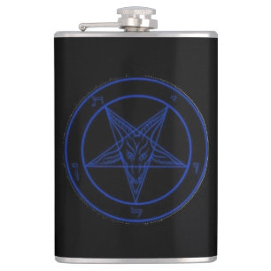 Flasques Sigil de Baphomet (BLEU)