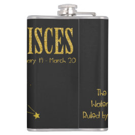 FLASQUES SIGNE ÉTOILE DE PISCES