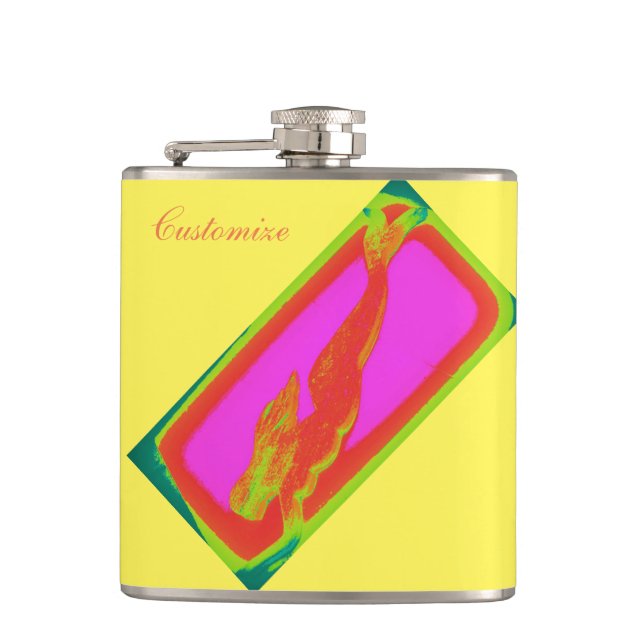 Flasques sirène rouge de plongée sous-marine (Devant)