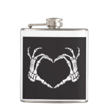Skeleton Main Making a Heart on a