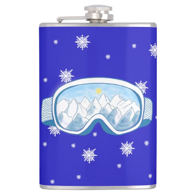Flasques Ski Goggles Snowflake Dance   (Devant)
