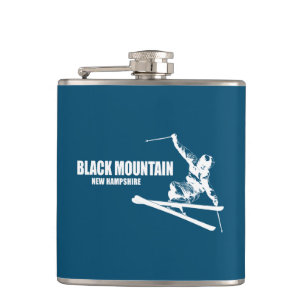 Flasques Skier du New Hampshire de Black Mountain