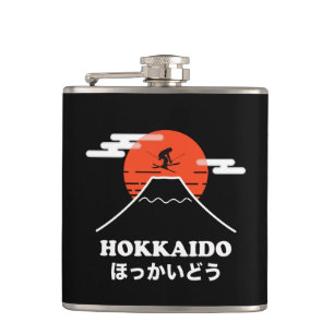 Flasques Skieur Pro, Ski Snowboard, Japonais