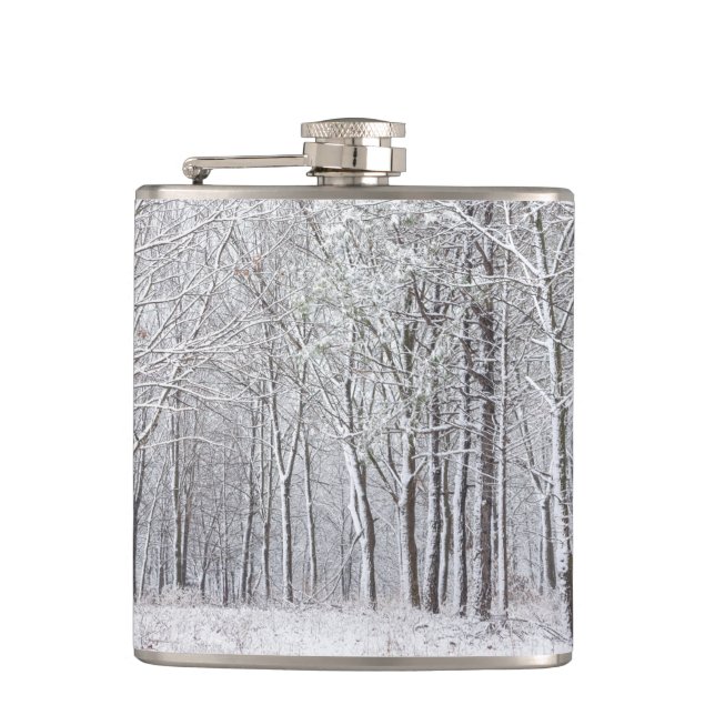Flasques Snowy Woods (Devant)