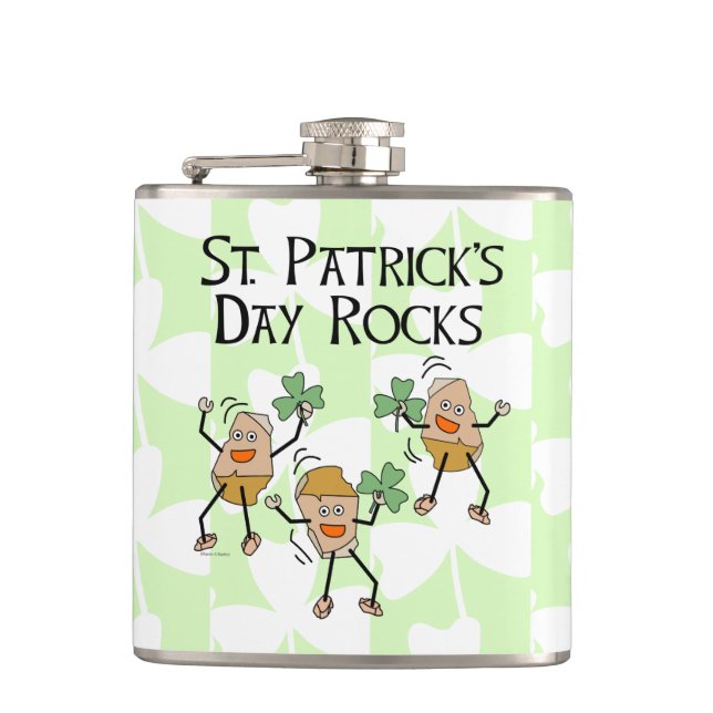 Flasques St. Patrick's Day Rocks (Devant)