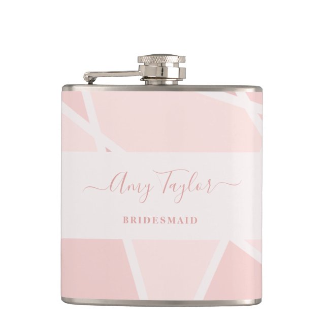 Flasques Stained Glass Imitation to Thank Bridesmaids (Devant)