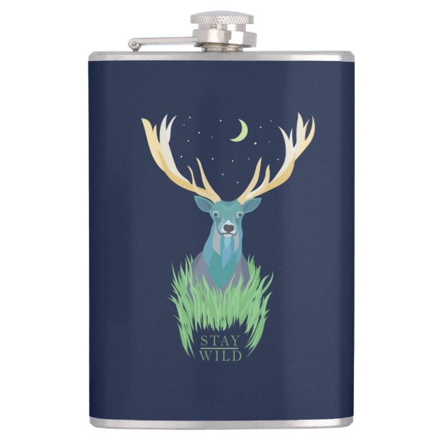 FLASQUES STAY WILD FLASK (Devant)