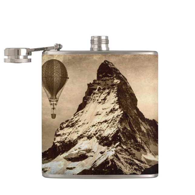 Flasques Steampunk Matterhorn (Ouvert)