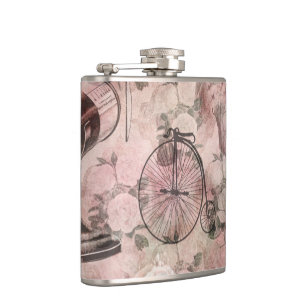 Flasques Steampunk romantique   Ephémère Vintage antique