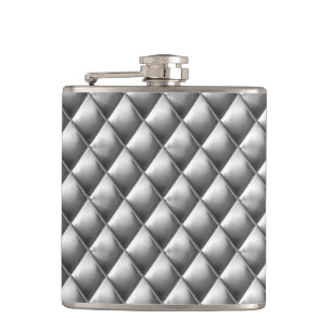 Flasques Style Chrome Embossé Diner Print