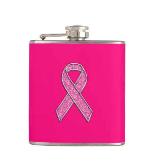 Flasques Style de Parties scintillant Chrome Vibrant Pink R