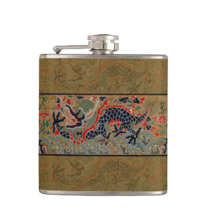 Flasques Symbole dragon chinois Antique asiatique