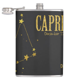 Flasques SYMBOLE Étoile Capricorne