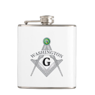 Flasques Symbole franc-maçonnerie de l'État de Washington