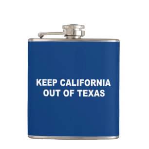 Flasques Tenir La Californie Hors Du Texas