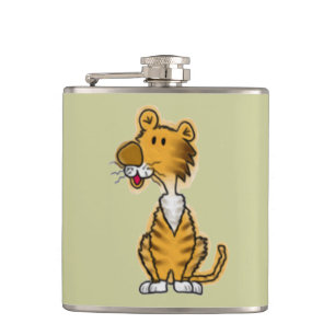 Flasques Tigre de bande dessinée