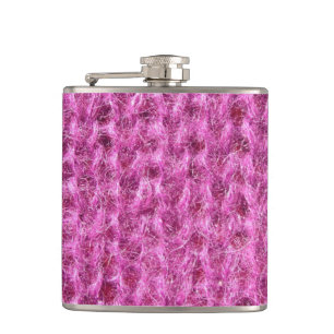 Flasques Tissu tricoté par rose