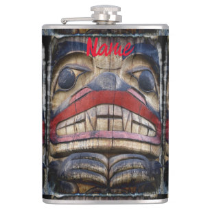 Flasques Tonnerre à visage totem