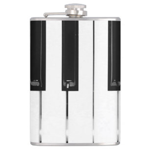 Flasques Touches de clavier de piano