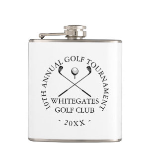 Flasques Tournoi de golf moderne personnalisé