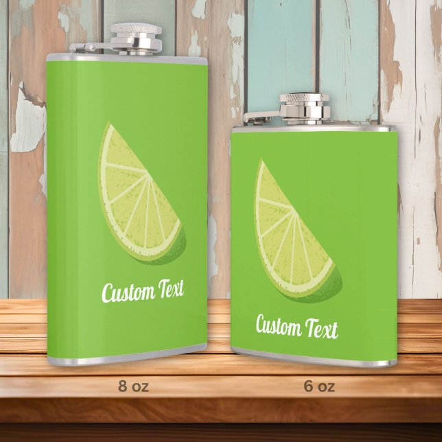 Flasques Tranche de citron vert (Créateur téléchargé)