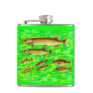Flasques trop de poissons dans la mer