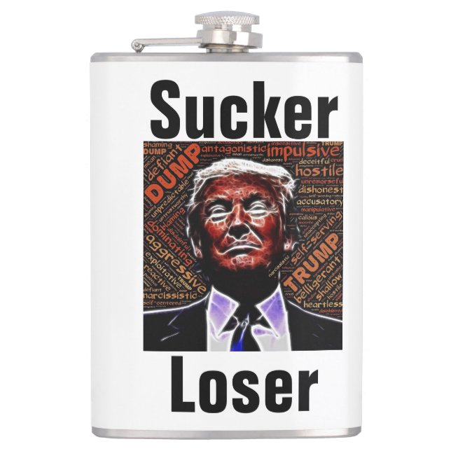 Flasques Trump Sucker/Loser Flask (Devant)