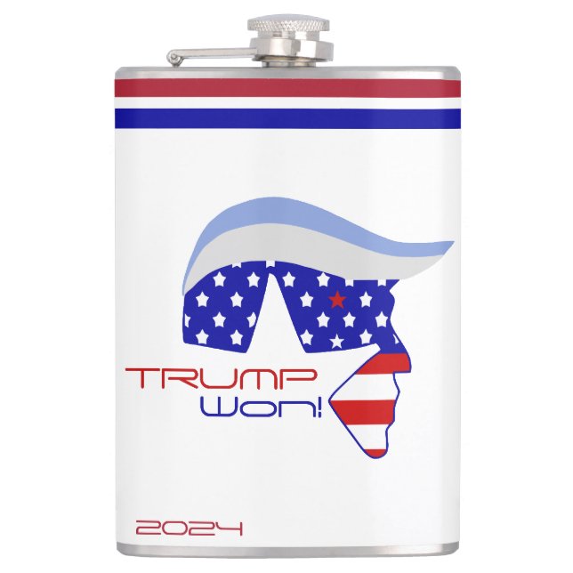 Flasques Trump Won 2024 (Devant)