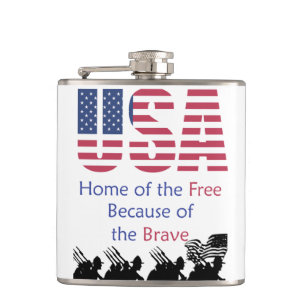 Flasques USA - Accueil des Libres à cause des Braves