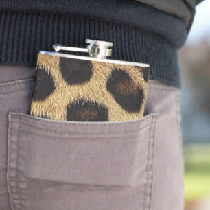 Flasques Vache Taches Noires et Blanches Fourrure