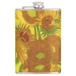 Flasques Van Gogh Quinze Tournesols Dans Un Vase Art