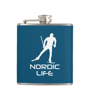 Flasques Vie de ski nordique