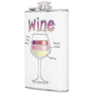 FLASQUES VIN, PLUS DE VIN, ENCORE PLUS DE VIN