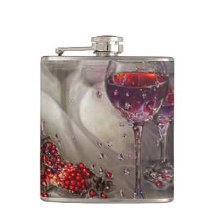Flasques Vin Rouge