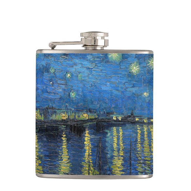 Flasques Vincent van Gogh - Nuit étoilée sur le Rhône (Devant)