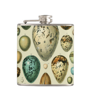 Flasques Vintage Bird Eggs French Fish Egg