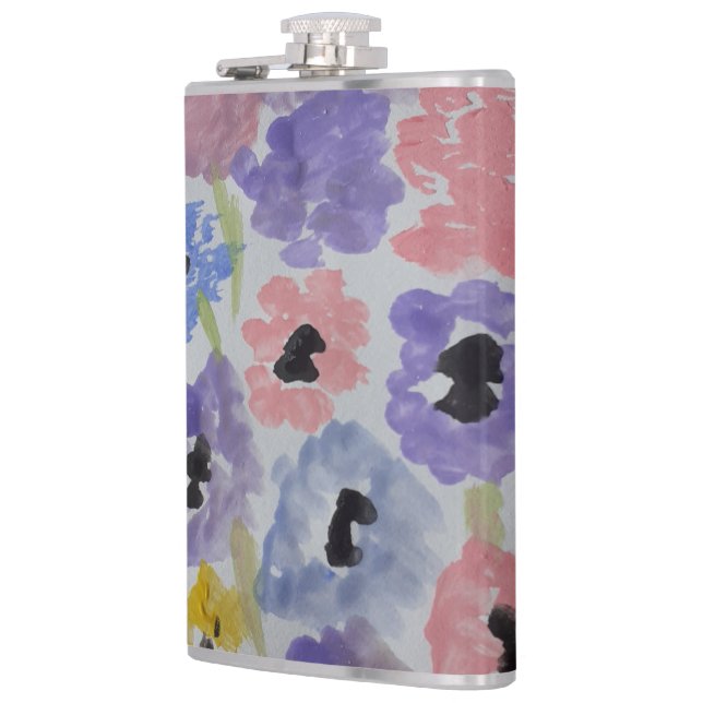 Flasques Vinyl Fleur sauvage d'été enveloppé (Gauche)