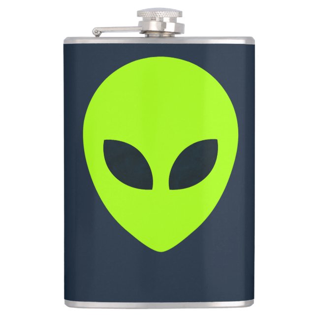 FLASQUES VISAGE ALIEN (Devant)
