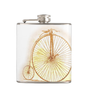 Flasques Volet vintage à bicyclette à grande roue