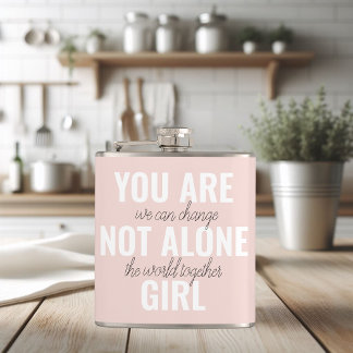 Flasques Vous N'Êtes Pas Une Seule Fille Citation De Motiva