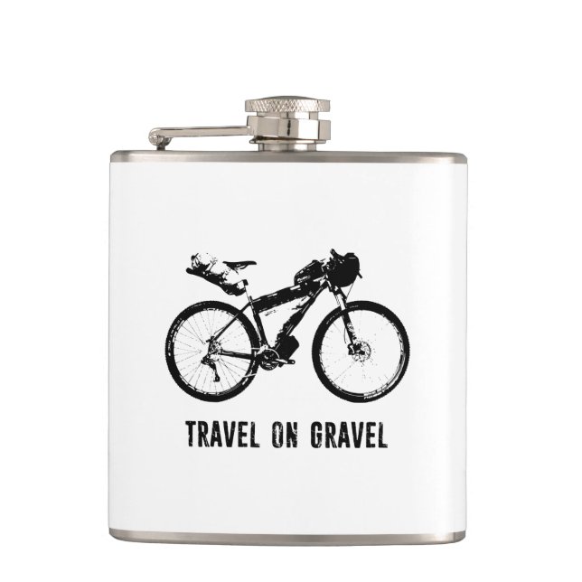 Flasques Voyager Sur Le Bikepacking Gravel (Devant)