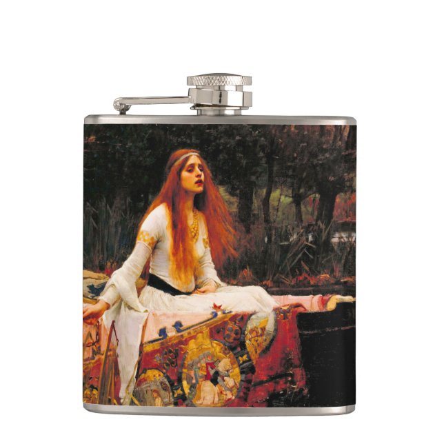Flasques Waterhouse Lady of Shalott (Devant)